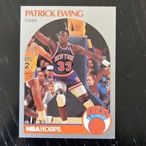 Patric Ewing basketball card
